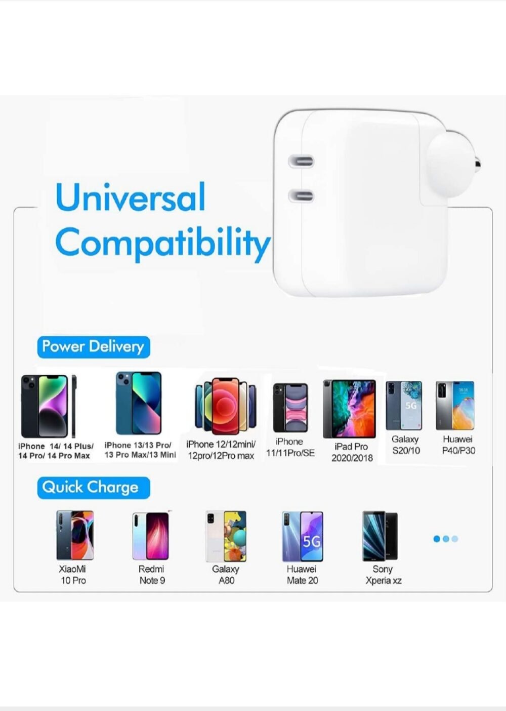 Apple 35W Dual Adapter with USB-C cable - Image 14